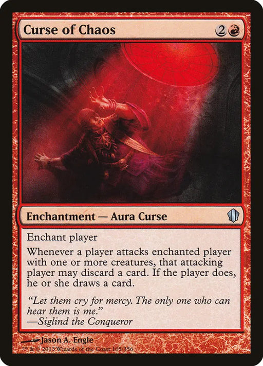 Curse of Chaos [Commander 2013] - MTG Single