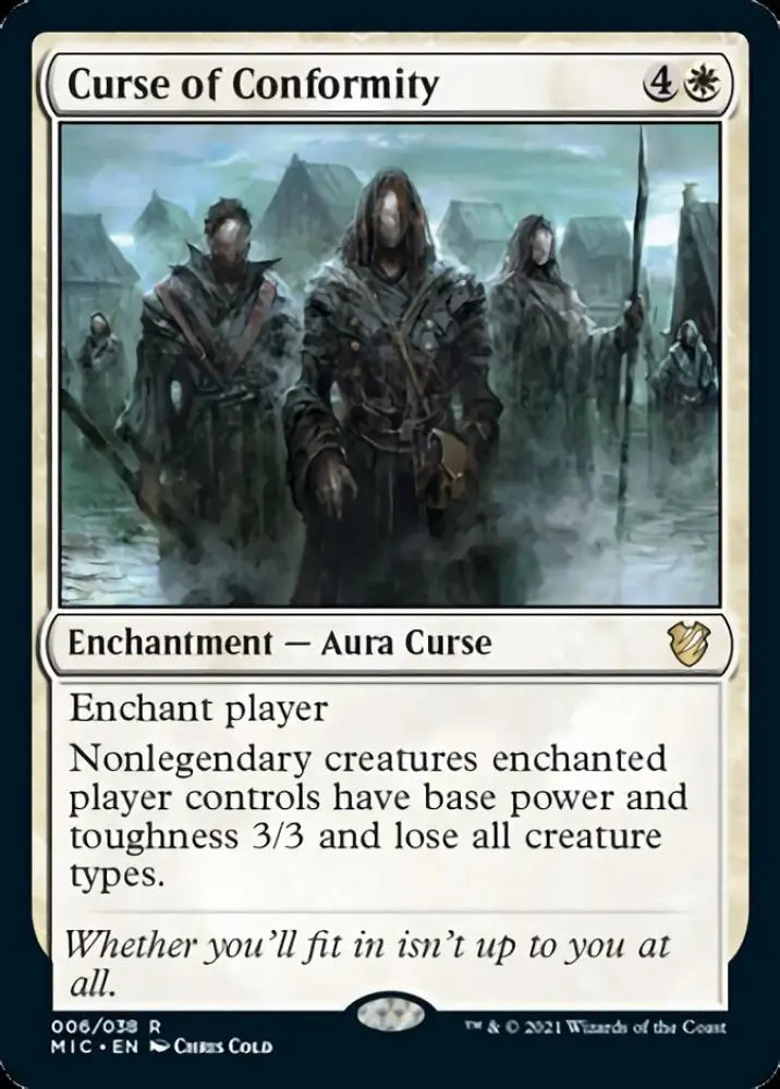 Curse of Conformity [Innistrad: Midnight Hunt Commander] - MTG Single