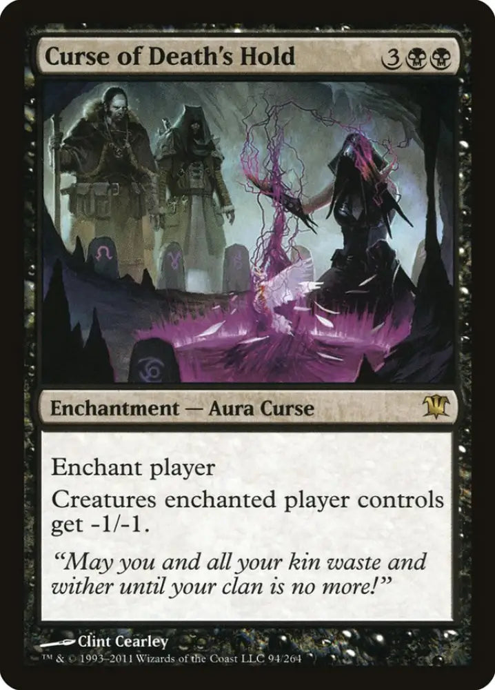Curse of Death’s Hold [Innistrad] - MTG Single