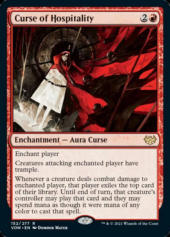Curse of Hospitality [Innistrad: Crimson Vow] - MTG Single