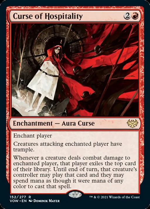 Curse of Hospitality [Innistrad: Crimson Vow] - MTG Single