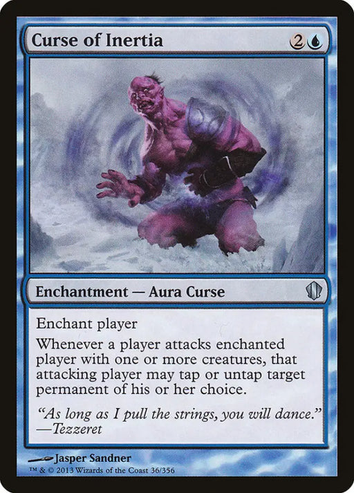 Curse of Inertia [Commander 2013] - MTG Single