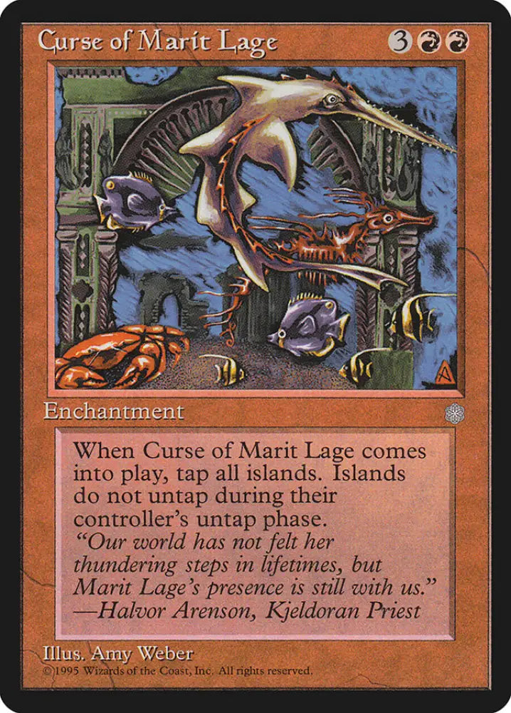 Curse of Marit Lage [Ice Age] - MTG Single