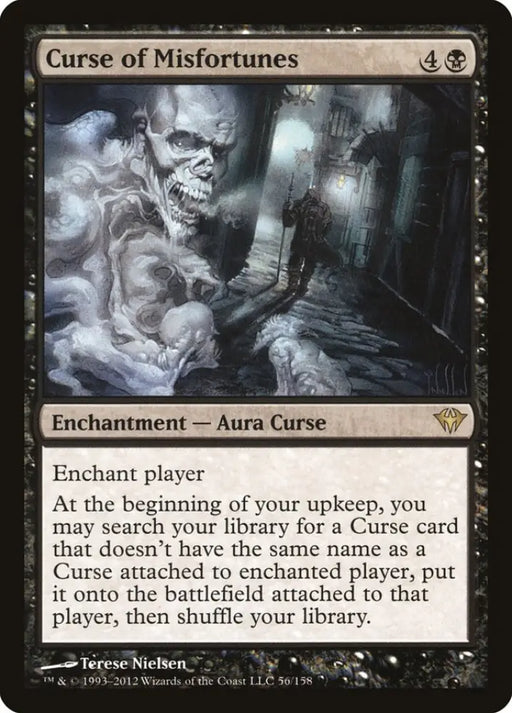 Curse of Misfortunes [Dark Ascension] - MTG Single