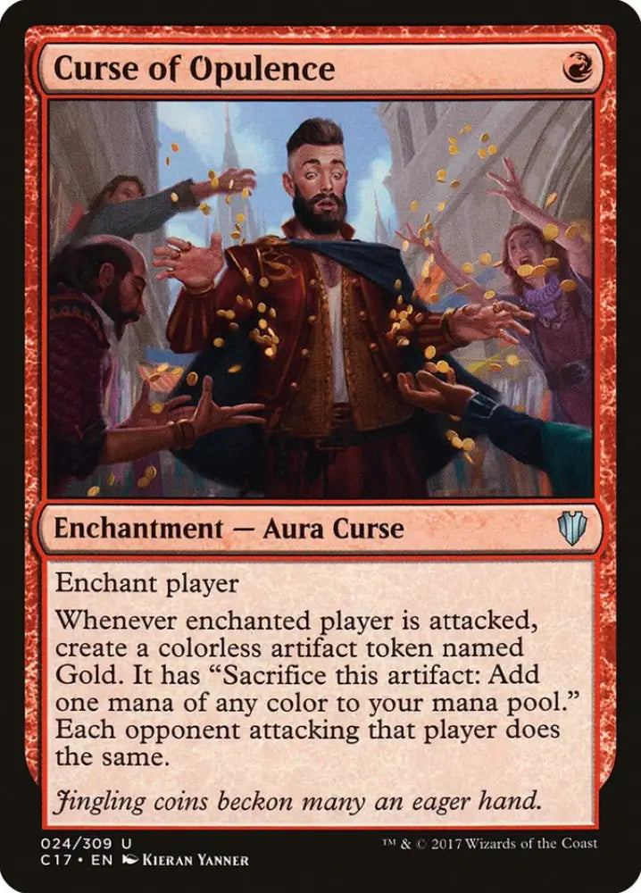 Curse of Opulence [Commander 2017] - MTG Single