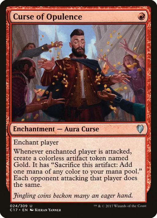 Curse of Opulence [Commander 2017] - MTG Single