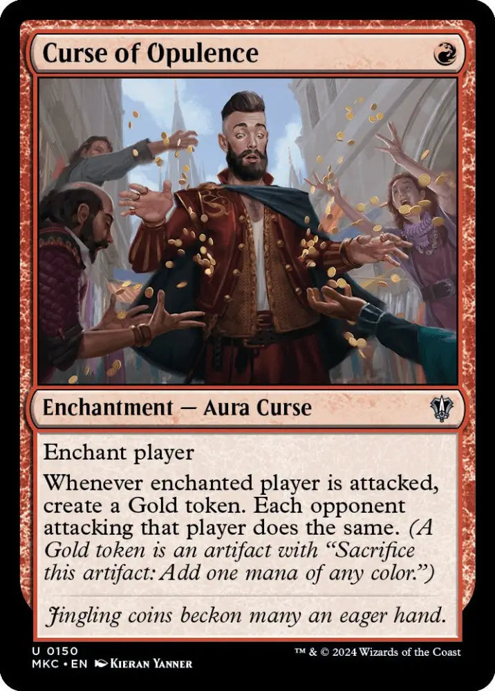Curse of Opulence [Murders at Karlov Manor Commander] - MTG Single