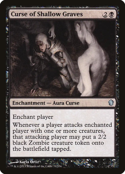 Curse of Shallow Graves [Commander 2013] - MTG Single