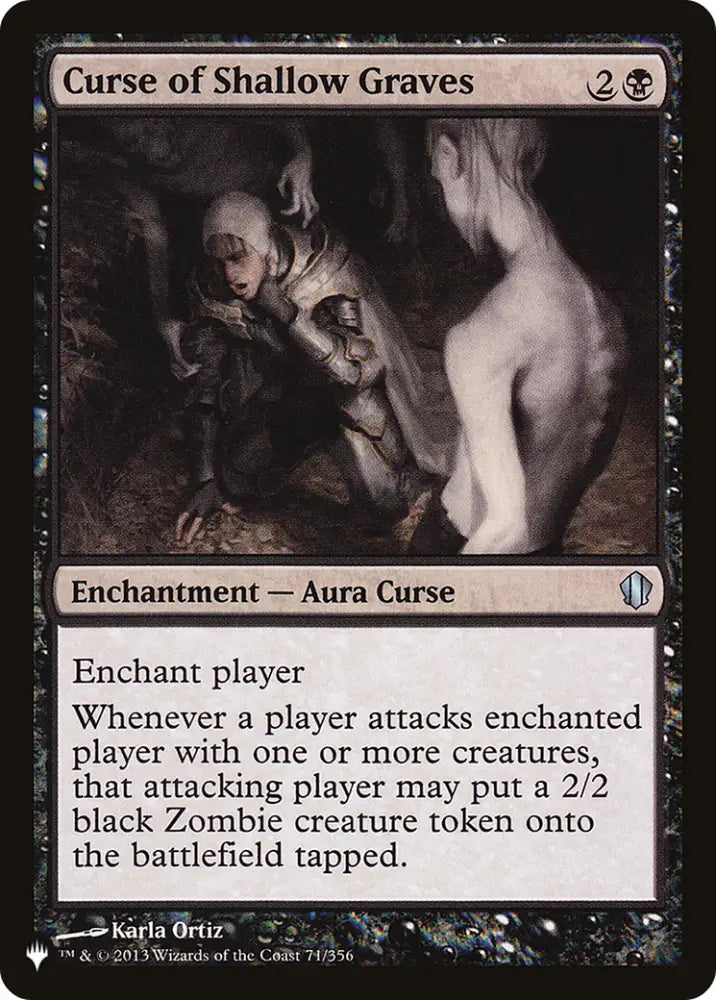 Curse of Shallow Graves [The List] - MTG Single