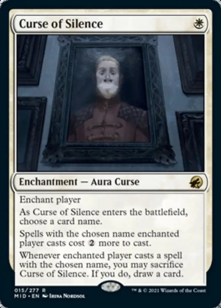 Curse of Silence [Innistrad: Midnight Hunt] - MTG Single