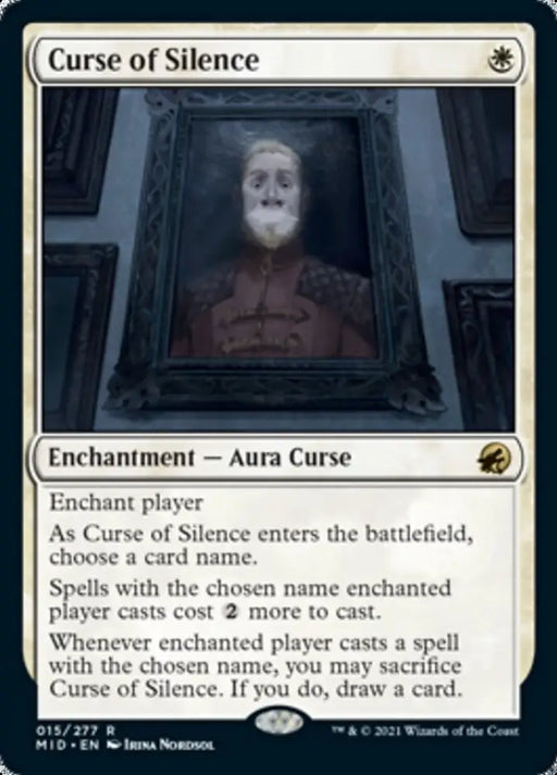 Curse of Silence [Innistrad: Midnight Hunt] - MTG Single