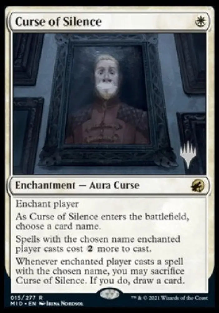 Curse of Silence (Promo Pack) [Innistrad: Midnight Hunt Promos] - MTG Single