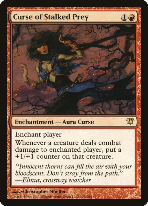 Curse of Stalked Prey [Innistrad] - MTG Single