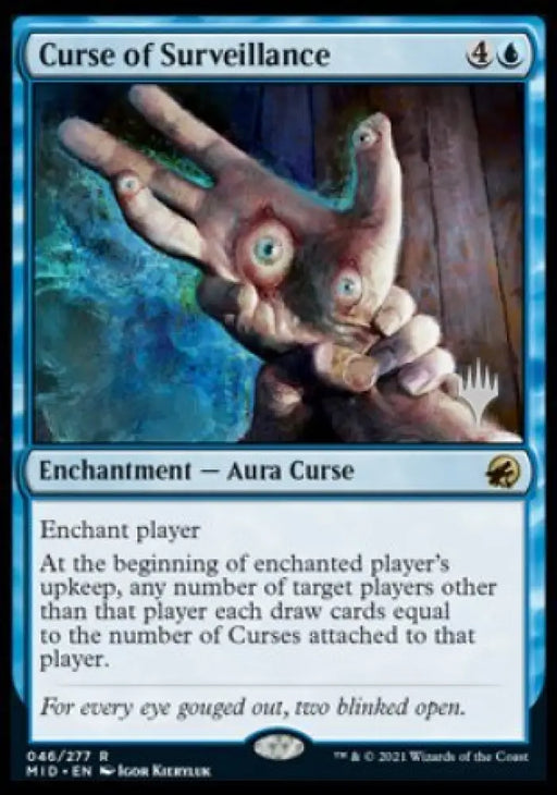 Curse of Surveillance (Promo Pack) [Innistrad: Midnight Hunt Promos] - MTG Single