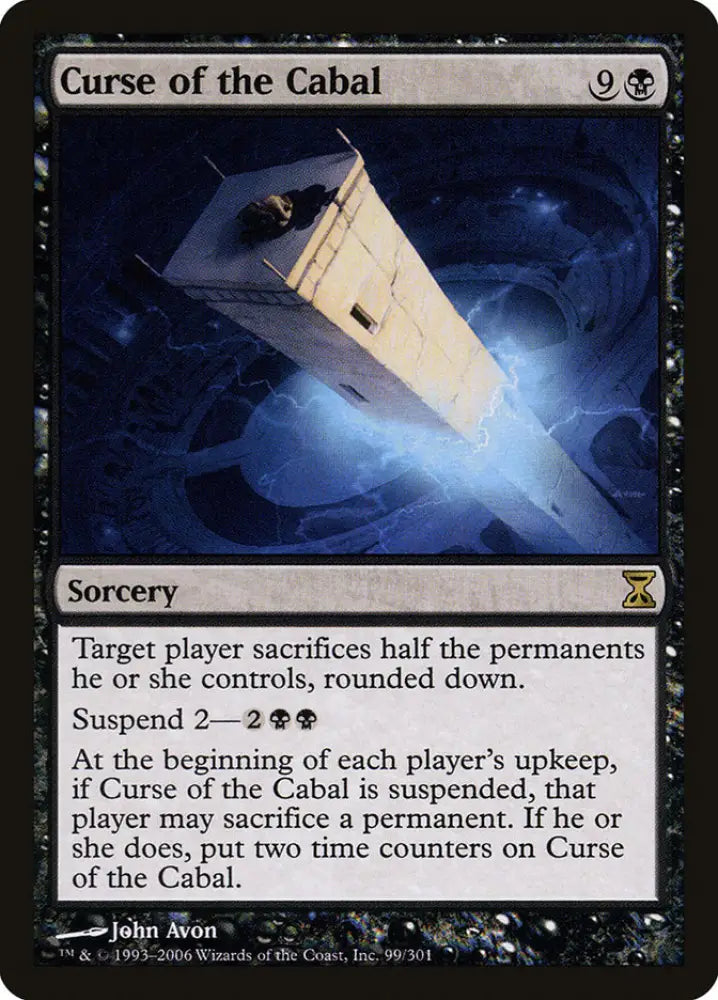 Curse of the Cabal [Time Spiral] - MTG Single