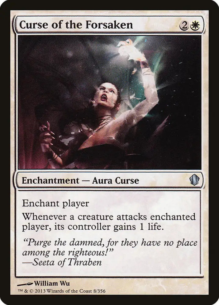 Curse of the Forsaken [Commander 2013] - MTG Single
