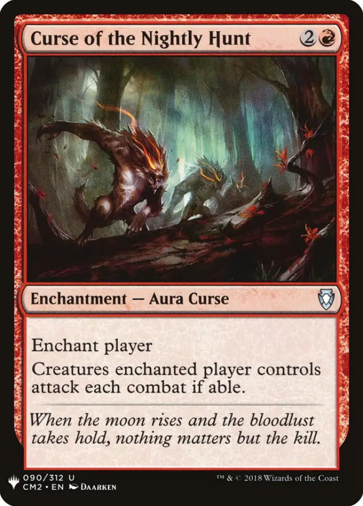 Curse of the Nightly Hunt [Mystery Booster] - MTG Single