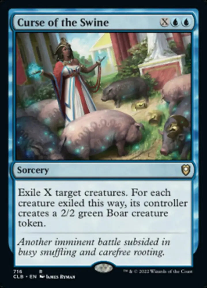 Curse of the Swine [Commander Legends: Battle for Baldur’s Gate] - MTG Single