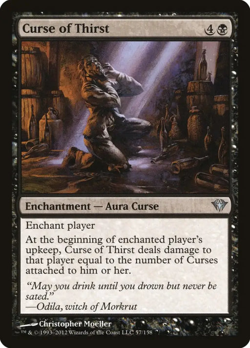 Curse of Thirst [Dark Ascension] - MTG Single