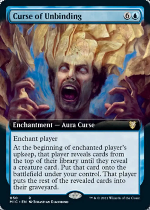 Curse of Unbinding (Extended Art) [Innistrad: Midnight Hunt Commander] - MTG Single