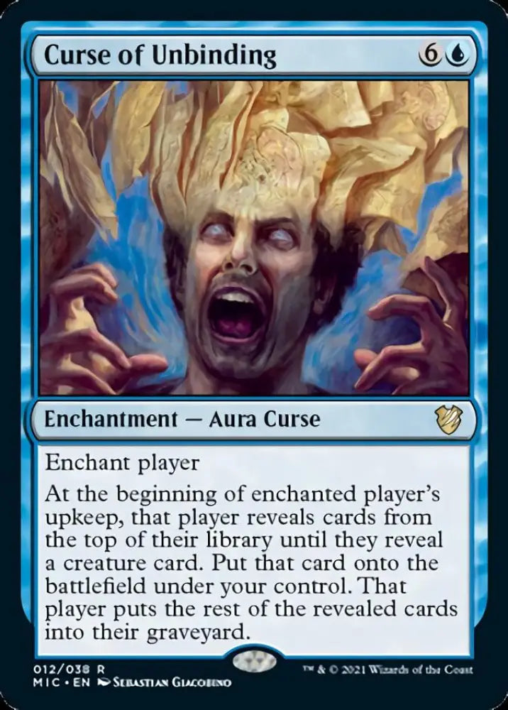 Curse of Unbinding [Innistrad: Midnight Hunt Commander] - MTG Single