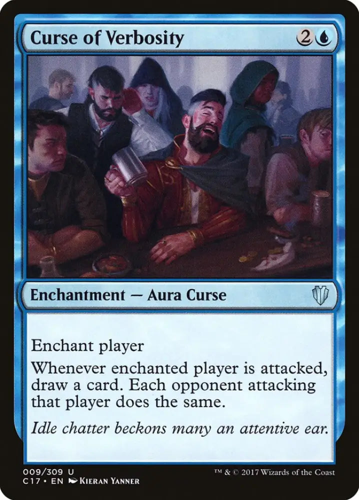 Curse of Verbosity [Commander 2017] - MTG Single