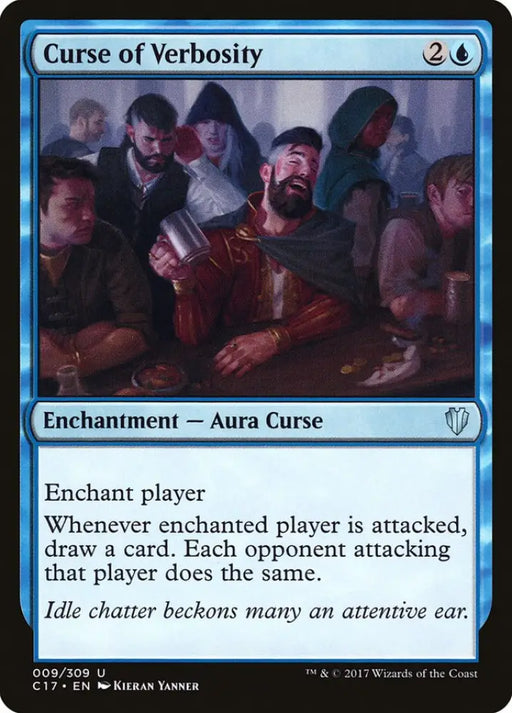 Curse of Verbosity [Commander 2017] - MTG Single