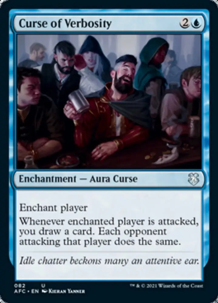 Curse of Verbosity [Dungeons & Dragons: Adventures in the Forgotten Realms Commander] - MTG Single