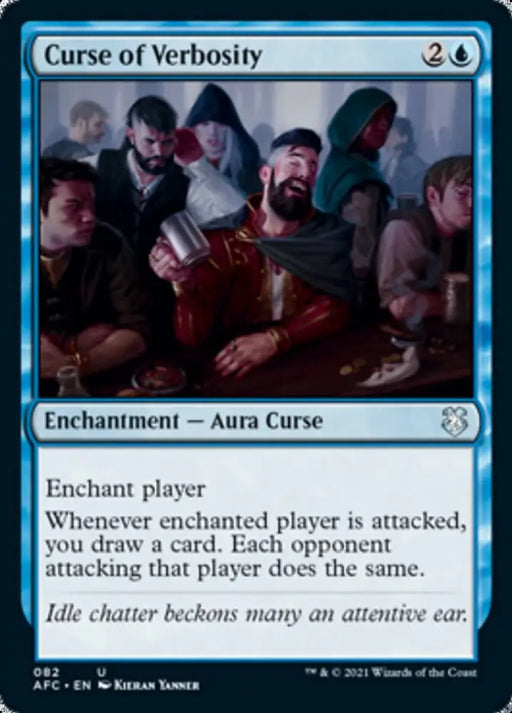Curse of Verbosity [Dungeons & Dragons: Adventures in the Forgotten Realms Commander] - MTG Single