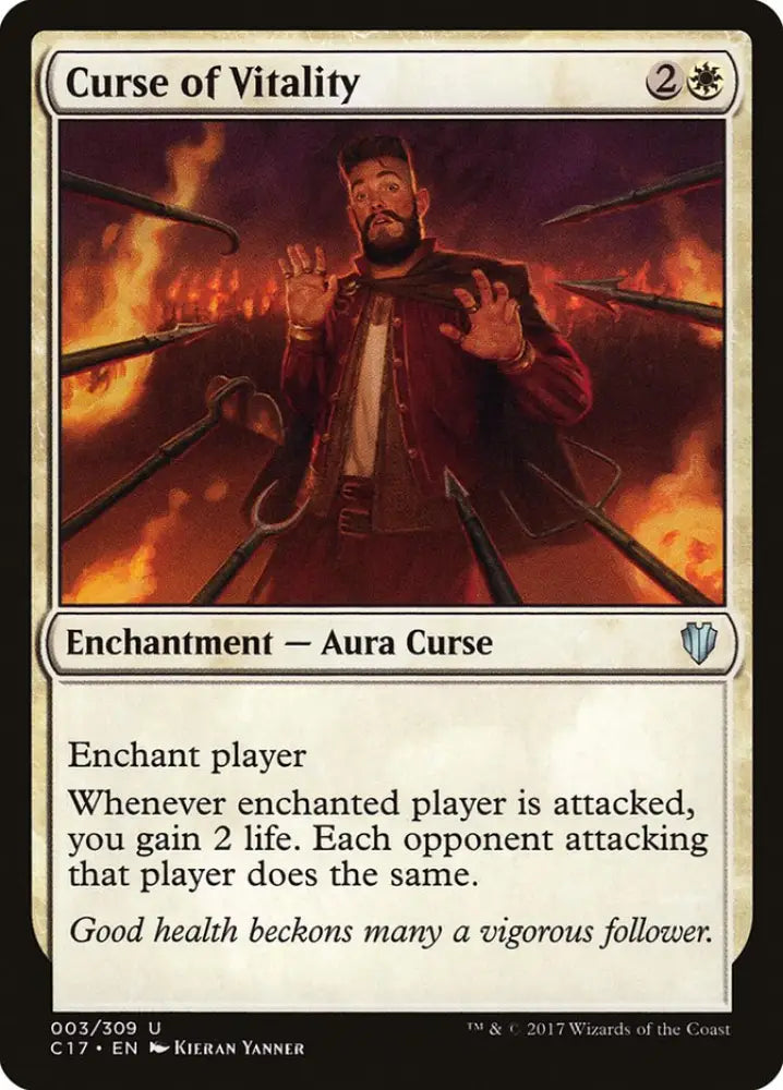Curse of Vitality [Commander 2017] - MTG Single