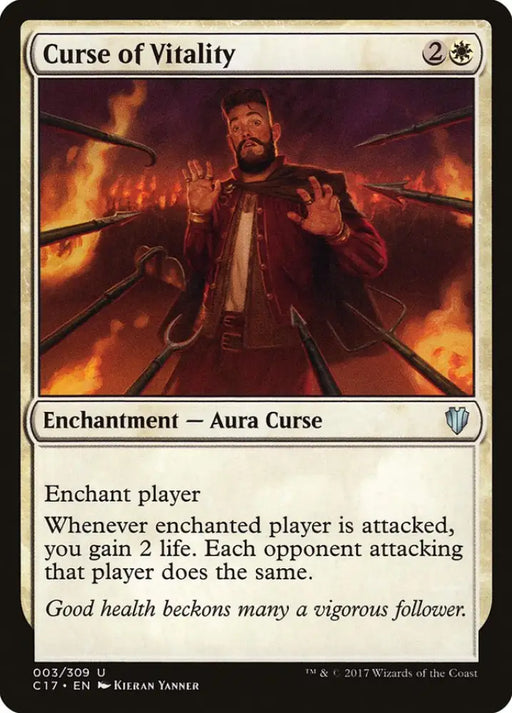 Curse of Vitality [Commander 2017] - MTG Single