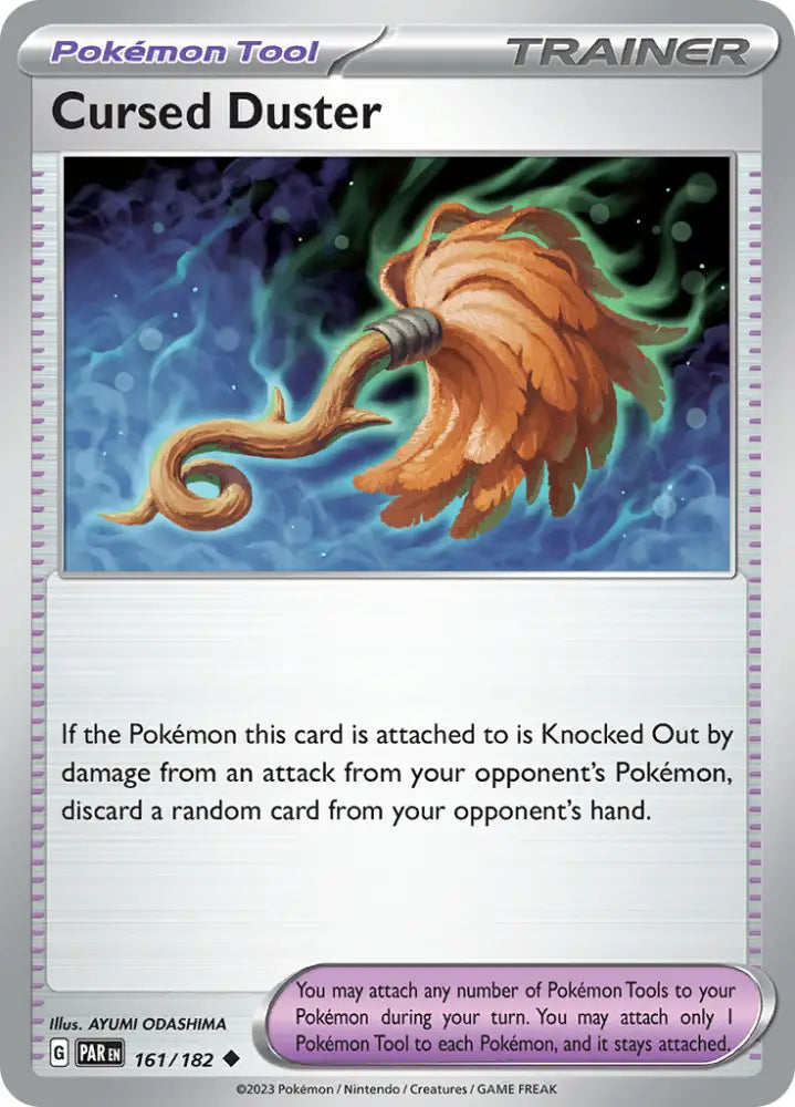 Cursed Duster (161/182) [Scarlet & Violet: Paradox Rift] - Pokemon Single