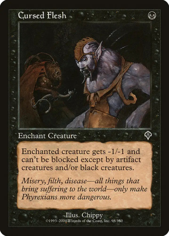 Cursed Flesh [Invasion] - MTG Single