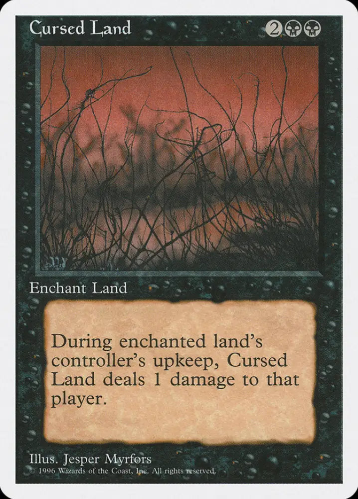 Cursed Land [Introductory Two-Player Set] - MTG Single