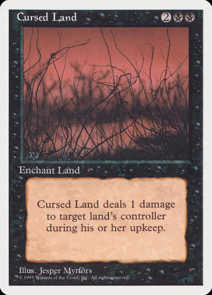 Cursed Land [Rivals Quick Start Set] - MTG Single