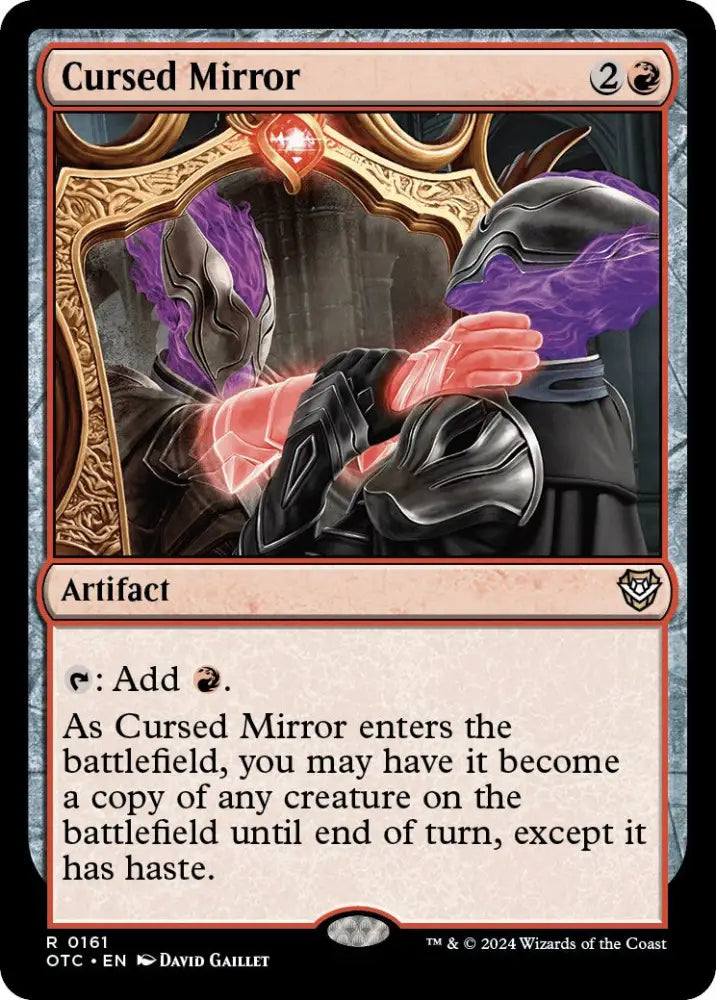 Cursed Mirror [Outlaws of Thunder Junction Commander] - MTG Single