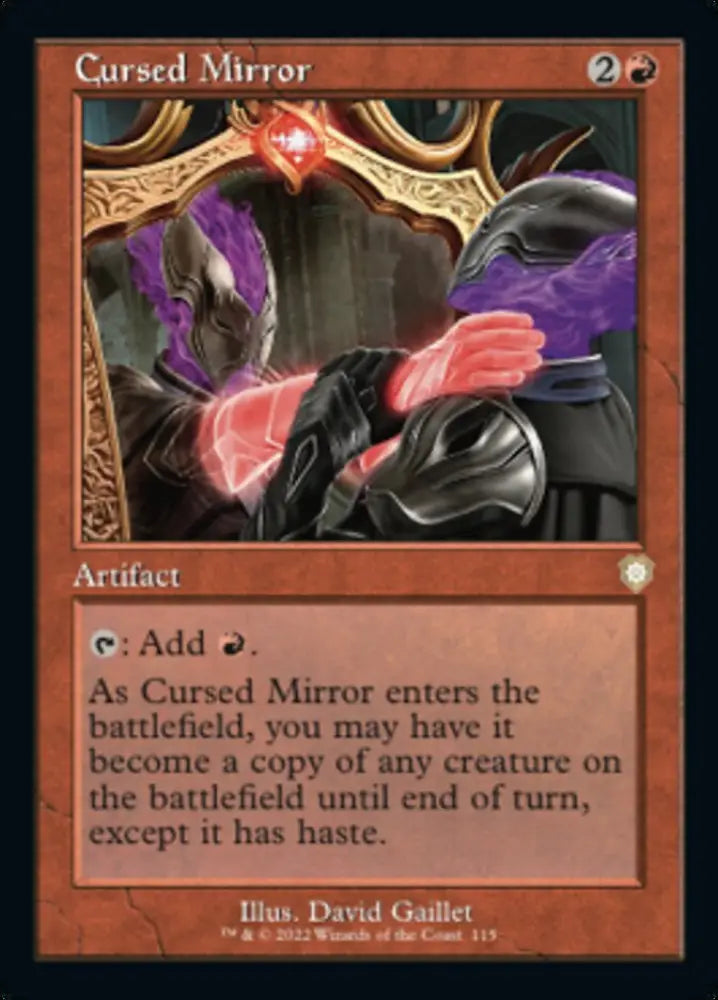 Cursed Mirror (Retro) [The Brothers’ War Commander] - MTG Single