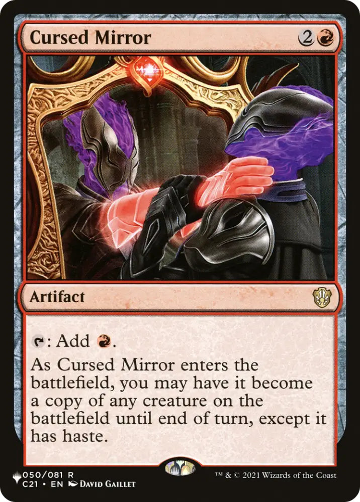 Cursed Mirror [The List] - MTG Single