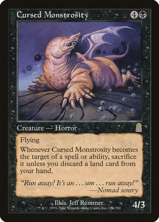 Cursed Monstrosity [Odyssey] - MTG Single