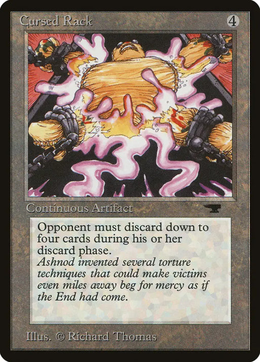 Cursed Rack [Antiquities] - MTG Single