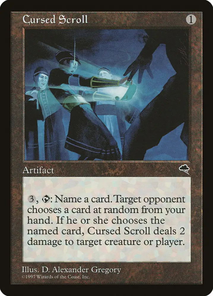 Cursed Scroll [Tempest] - MTG Single