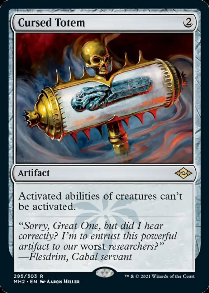 Cursed Totem [Modern Horizons 2] - MTG Single