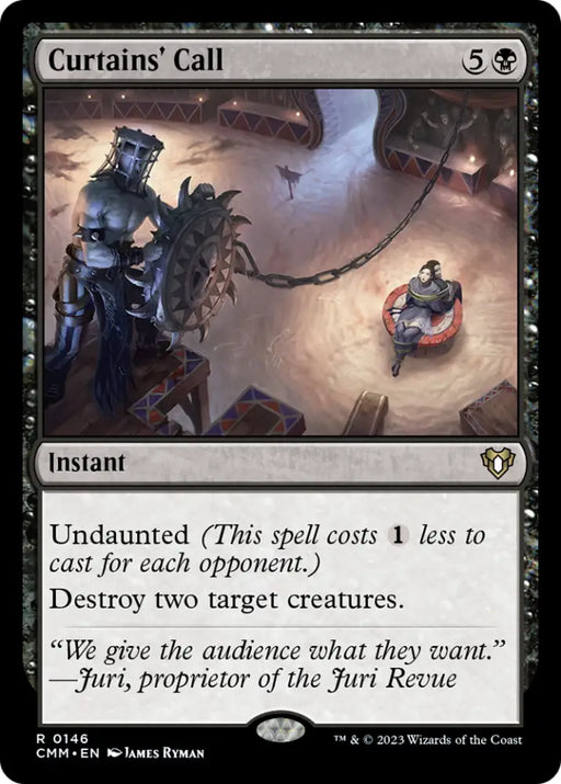 Curtains’ Call [Commander Masters] - MTG Single