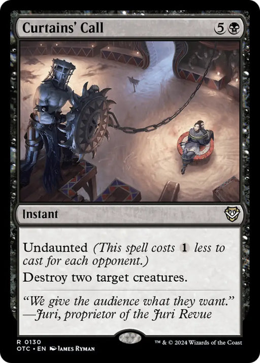 Curtains’ Call [Outlaws of Thunder Junction Commander] - MTG Single