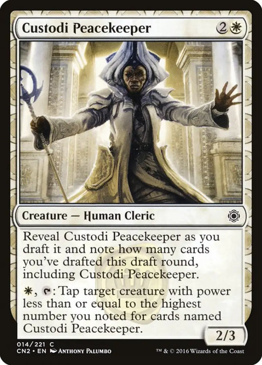 Custodi Peacekeeper [Conspiracy: Take the Crown] - MTG Single