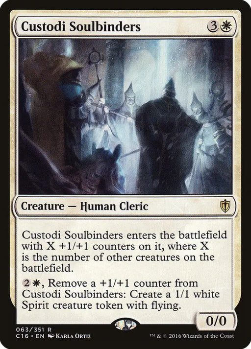 Custodi Soulbinders [Commander 2016] - MTG Single