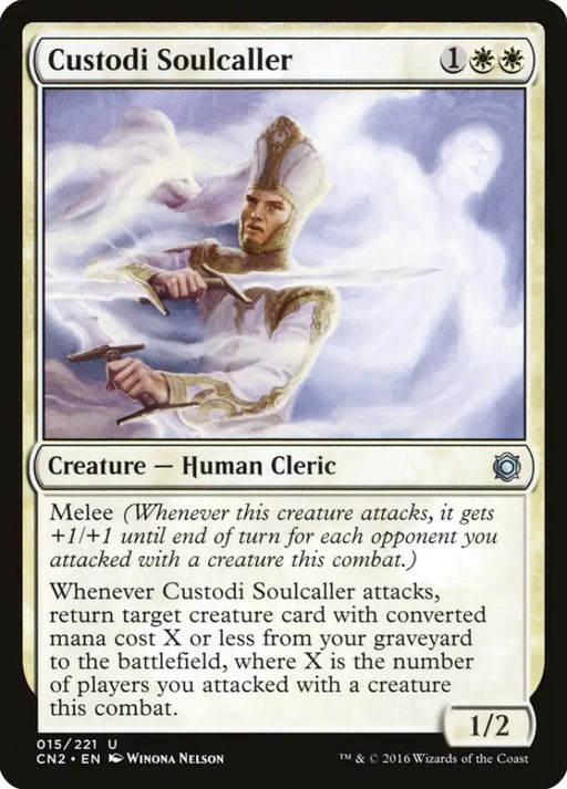 Custodi Soulcaller [Conspiracy: Take the Crown] - MTG Single