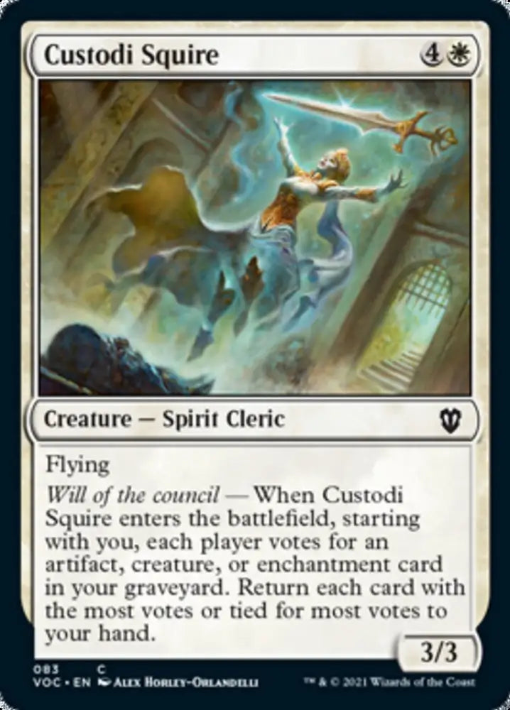 Custodi Squire [Innistrad: Crimson Vow Commander] - MTG Single