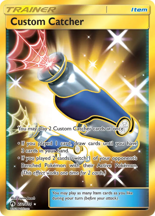 Custom Catcher (231/214) [Sun & Moon: Lost Thunder] - Pokemon Single
