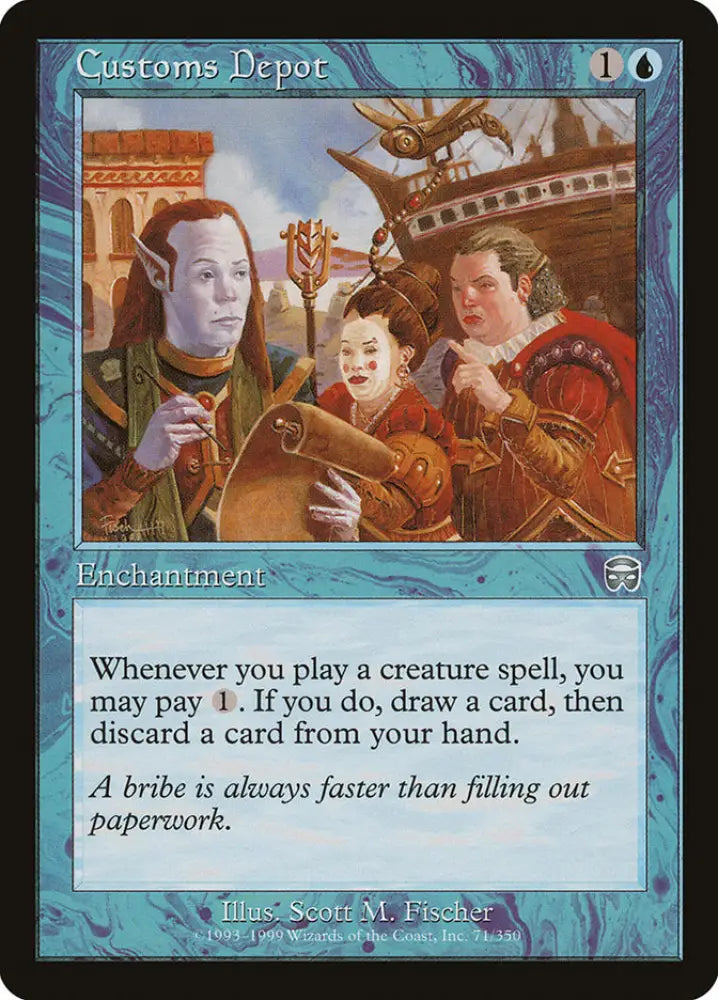 Customs Depot [Mercadian Masques] - MTG Single